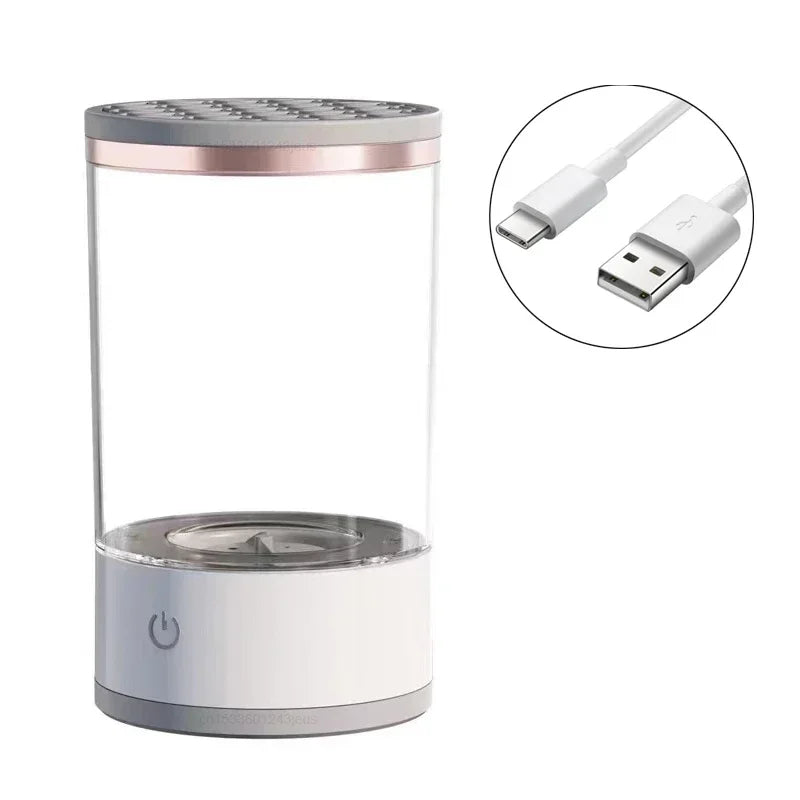 NOCCLILI le Nettoyeur de Pinceaux Électrique USB 3-en-1