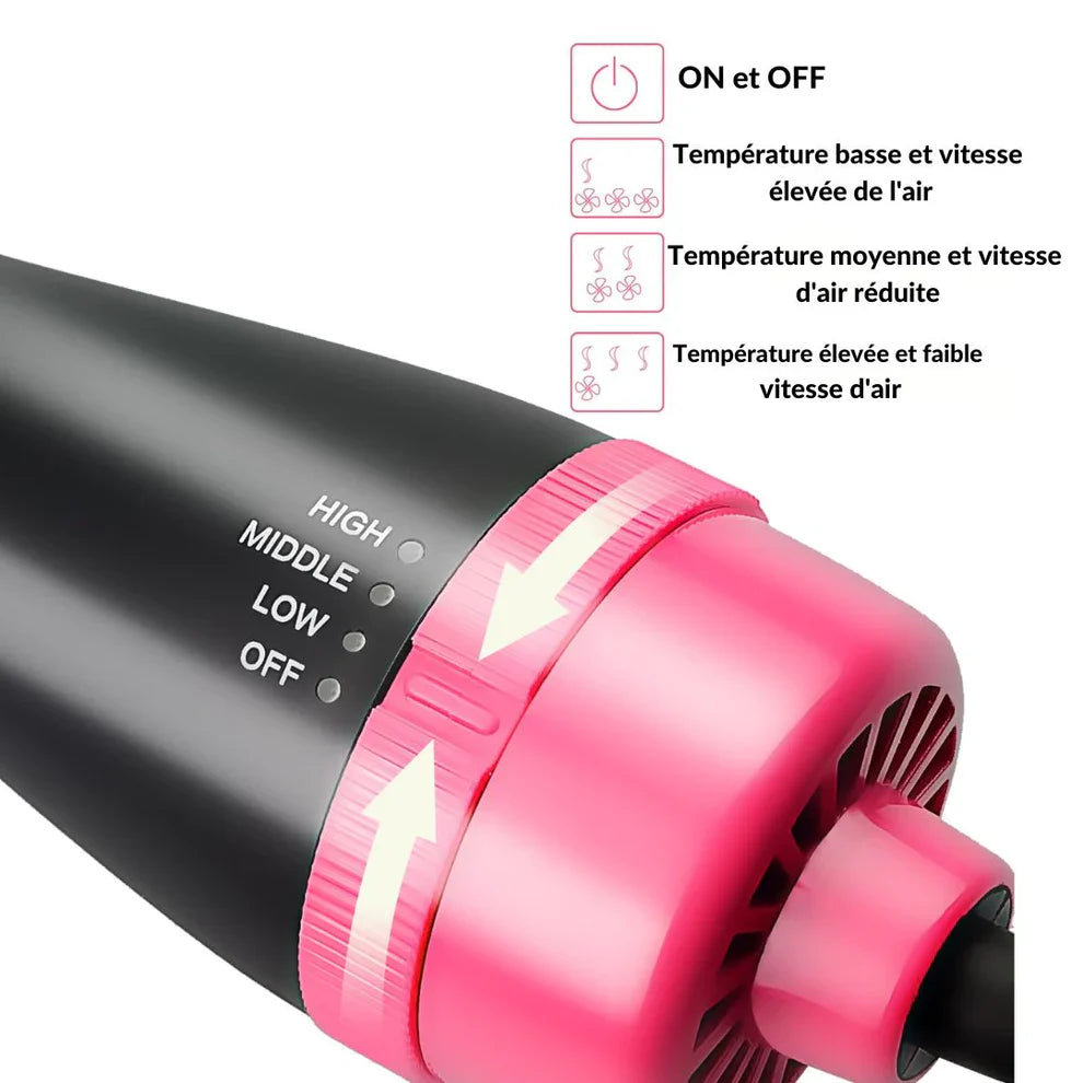 Lumina Glide, la brosse à cheveux 3 en 1