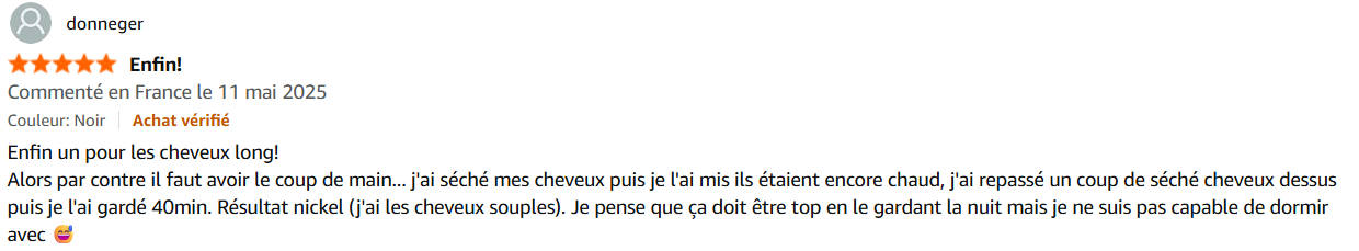 Serre-Tête Boucleur Sans Chaleur