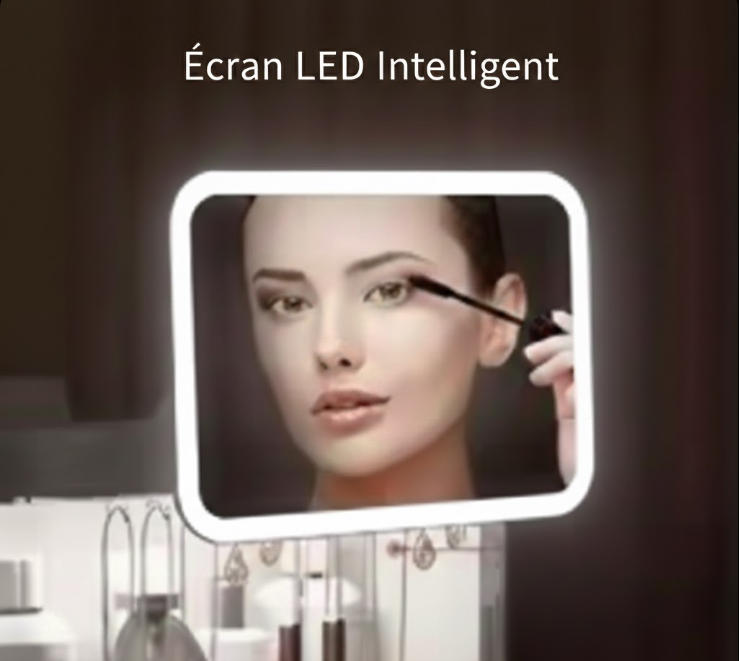 Boîte de rangement à écran LED