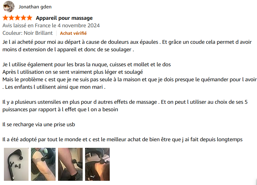 Le Masseur Shiatsu 2-en-1
