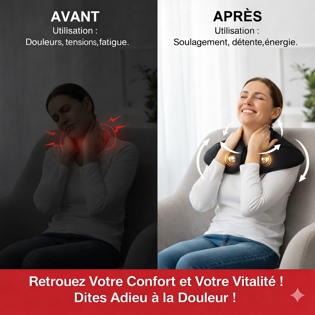 Le Masseur Shiatsu 2-en-1