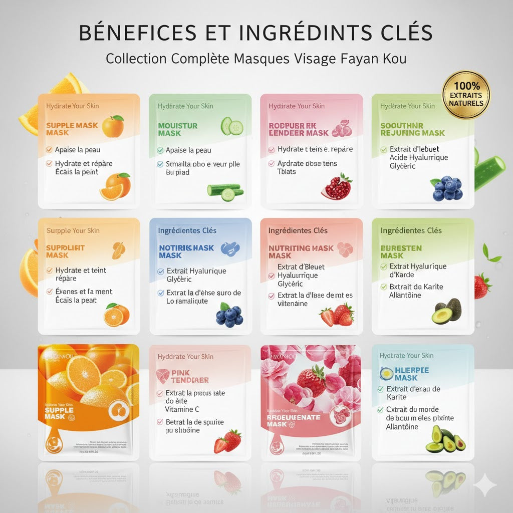 "Coffret Éclat Vitaminé – Hydratation intense